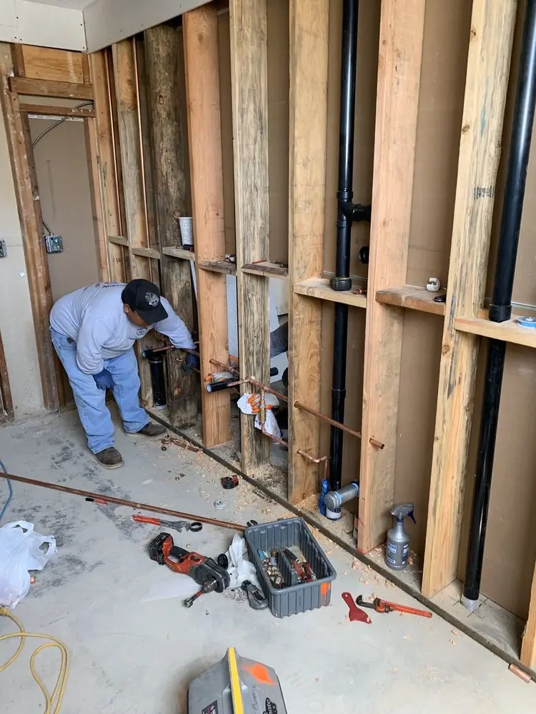 Commercial rough-in plumbing for Water Heater Replacement in Midland Park